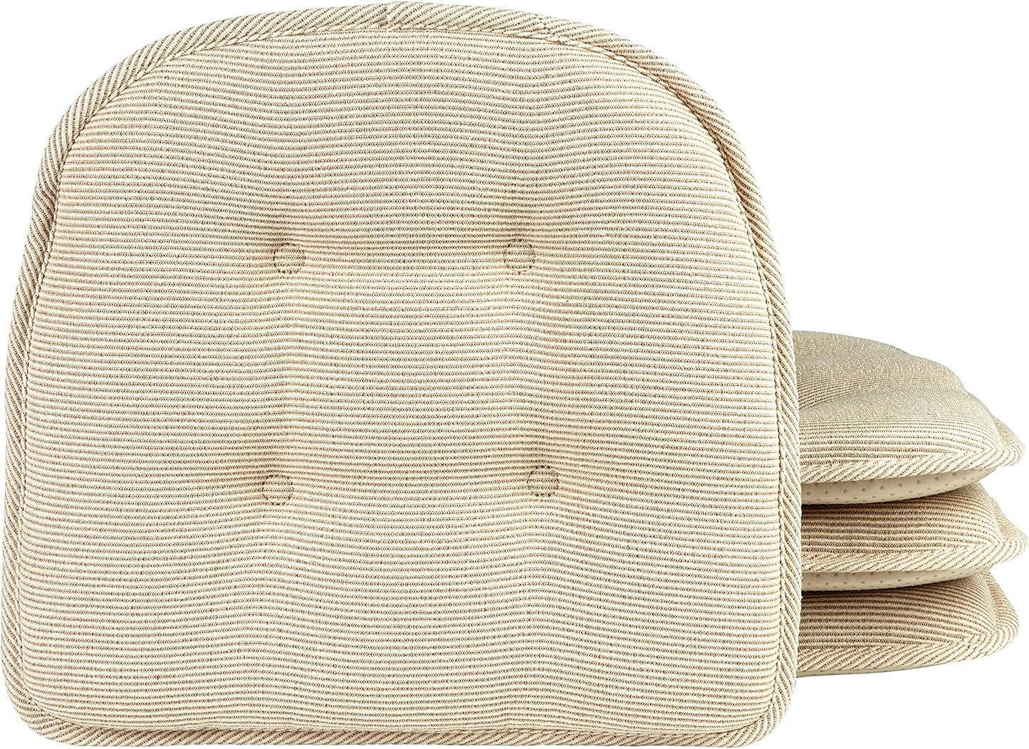 Klear Vu Omega Non-Slip Chair Cushions for Dining and Office