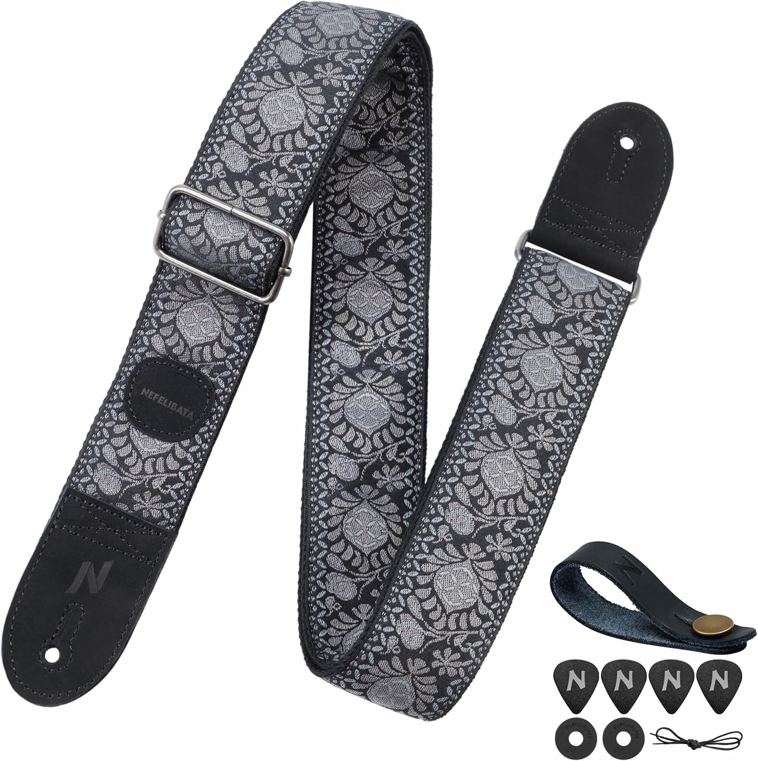 Comfortable 2 Guitar Strap for All Guitars