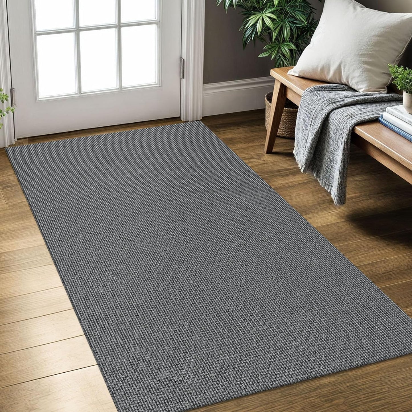 KOZYFLY 3x5 ft Washable Area Rug for Entryway and Kitchen