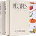 Recipe Book To Write In Your Own Recipes Set of 2 - Blank Cookbook