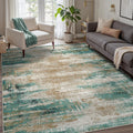 GENIMO 8x10 Area Rug, Abstract Modern Living Room Rug - Machine