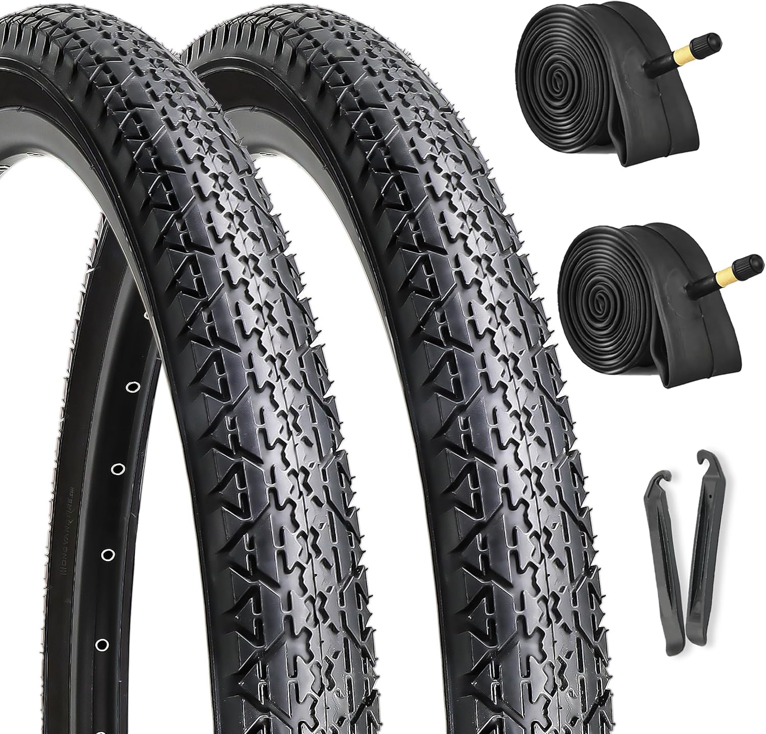 Hycline 26x2.125 Cruiser Bike Tires Set for Urban Commuting