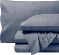 Bare Home Flannel Sheet Set Prints - Velvety Soft Deep Pocket Cal King