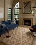 Chris Loves Julia Rue Collection Floral Accent Rug for Home