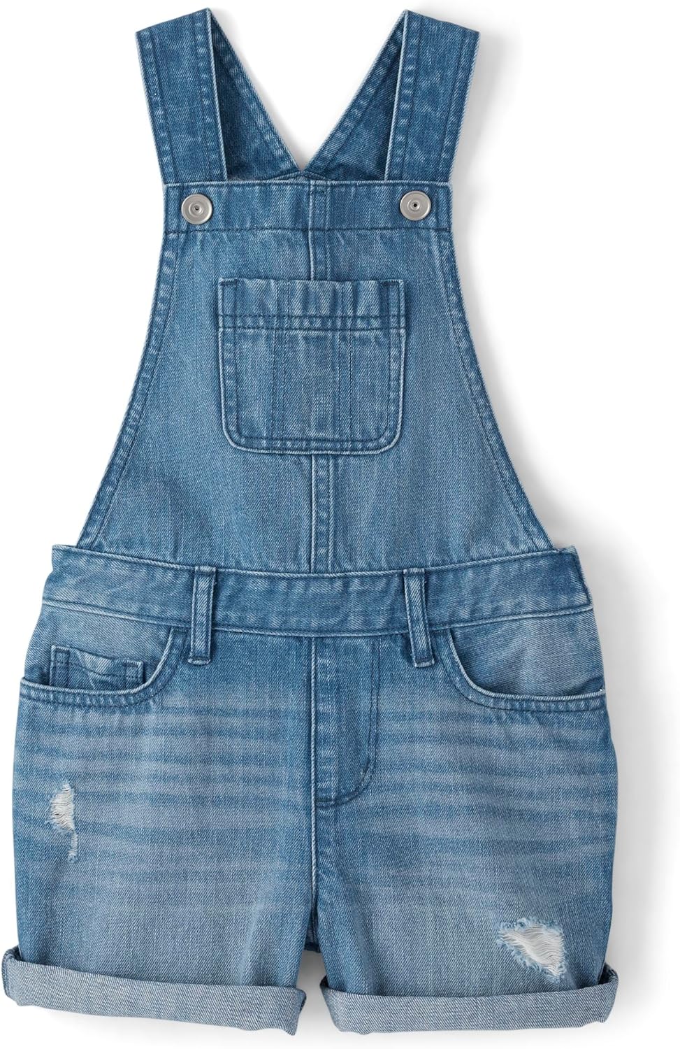 Girls Denim Shortall Overalls for Stylish Summer Outfits