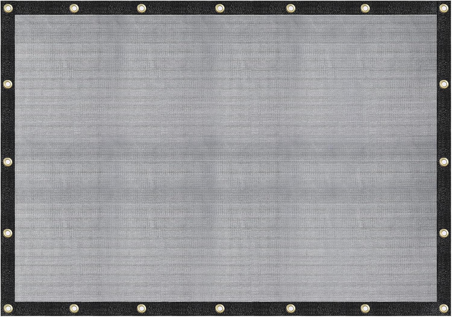 Heavy Duty 8 FT X 10 FT Mesh Tarp for Greenhouses and More
