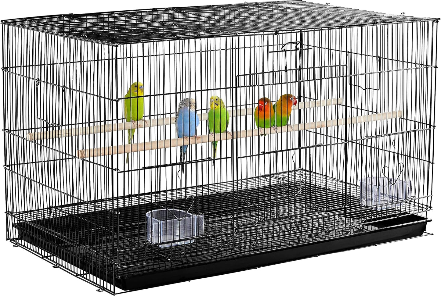 Spacious 30 Flight Bird Cage for Small and Medium Birds