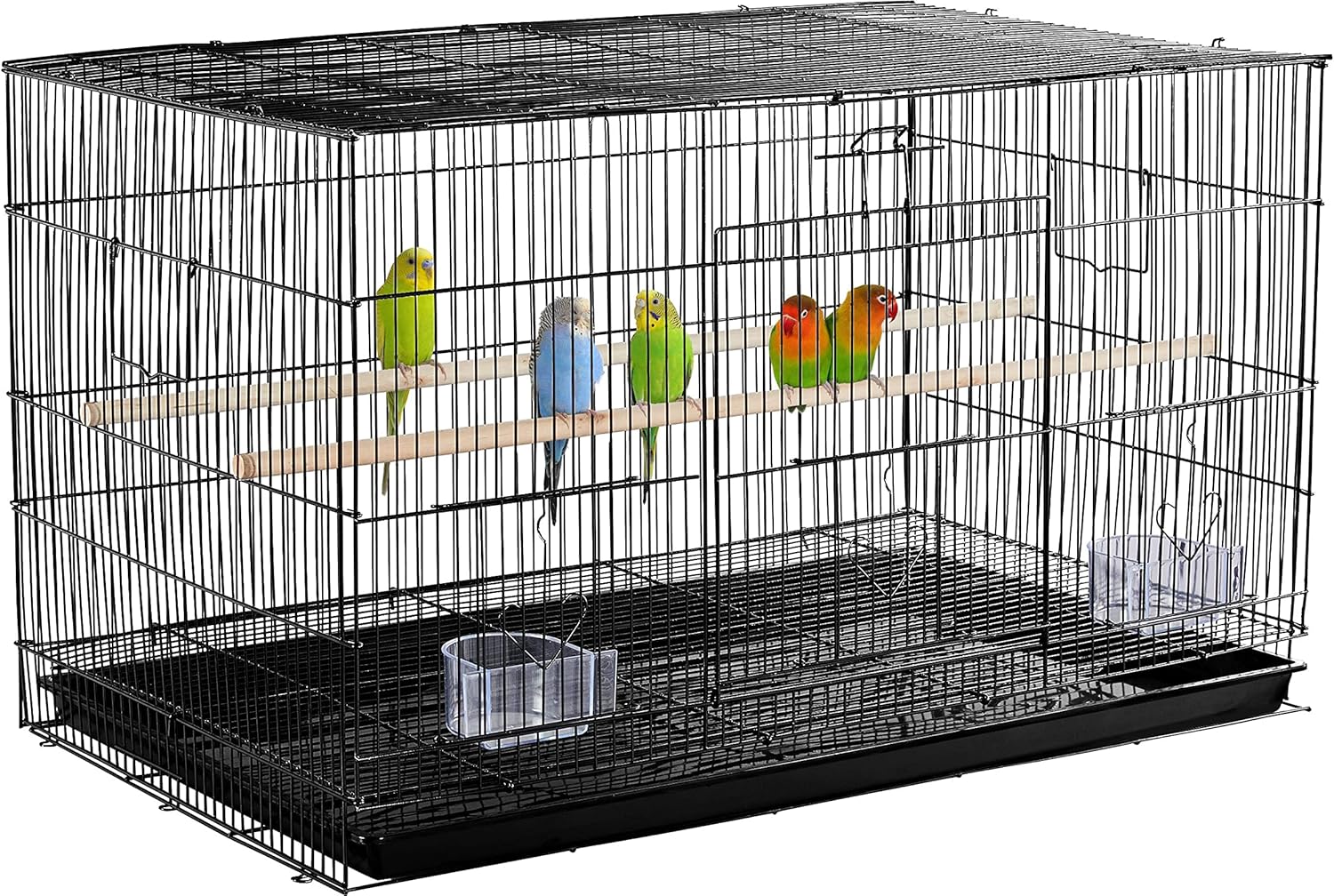 Spacious 30 Flight Bird Cage for Small and Medium Birds
