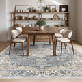 9x12 Washable Distressed Area Rugs for Living Room & Bedroom