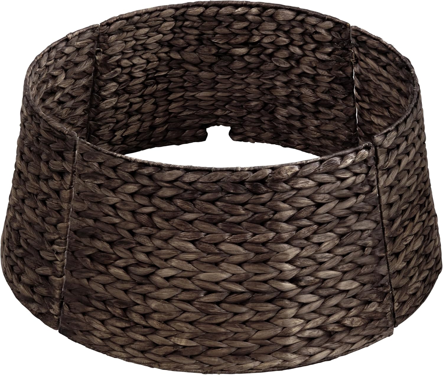 MIXUMON Handmade Water Hyacinth Christmas Tree Collar 24 in