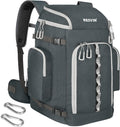 Ski Boot Bag 65L Backpack - Large Waterproof Gear Carrier