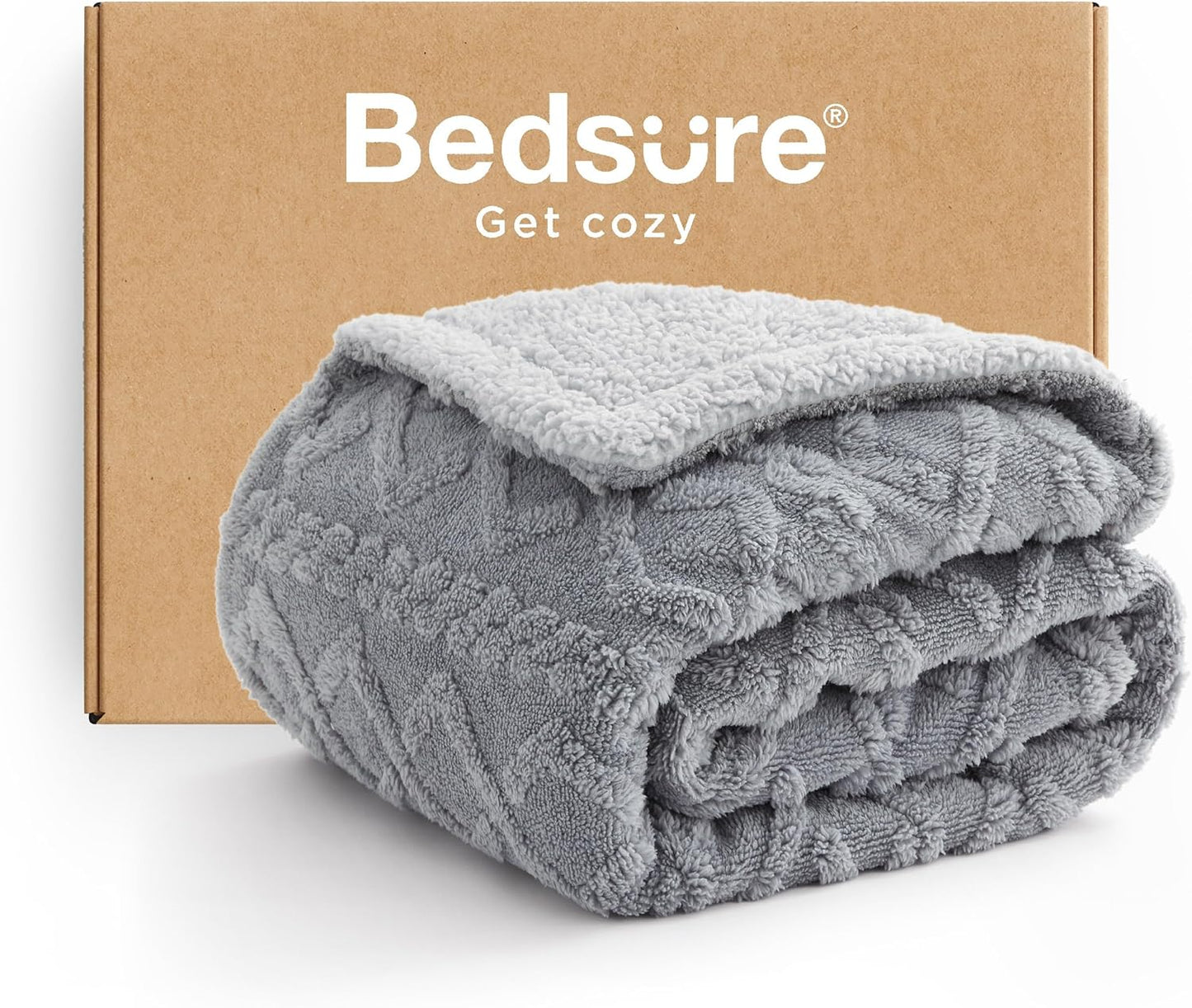 Bedsure Gentlesoft Sherpa Fleece Blanket for Cozy Winter Nights