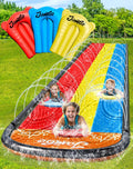 Jambo 16ft Premium Slip Splash and Slide - Three-Lane Backyard Fun