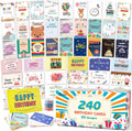 feela Birthday Cards Bulk 240 Pack for Every Celebration