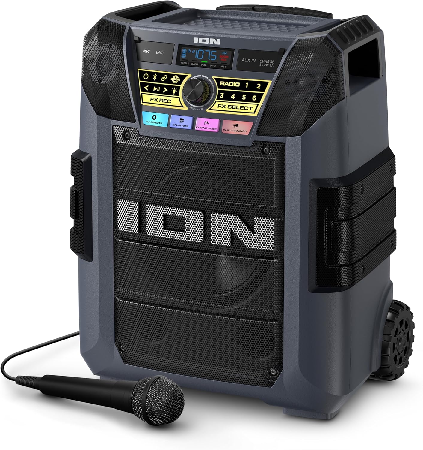 ION Block Rocker XL - Ultimate Outdoor Party Speaker