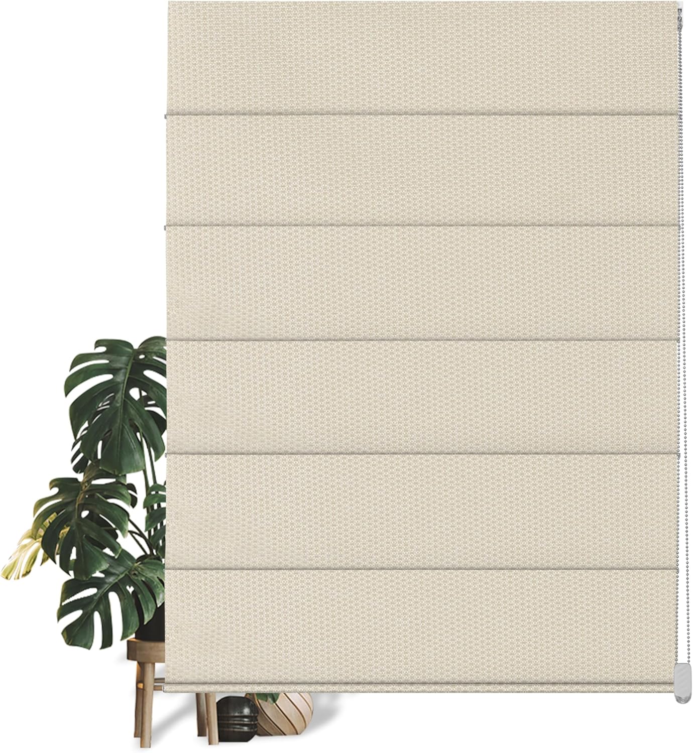 BERISSA Blackout Roman Shades for Windows - Thermal Insulated Blinds