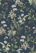 Blue Floral Peel and Stick Wallpaper - Vintage Wildflowers