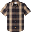Dubinik Mens Short Sleeve Button Down Shirt - Lightweight Vintage pick
