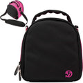 VanGoddy Laurel Magenta Carrying Case Bag for Panasonic LUMIX