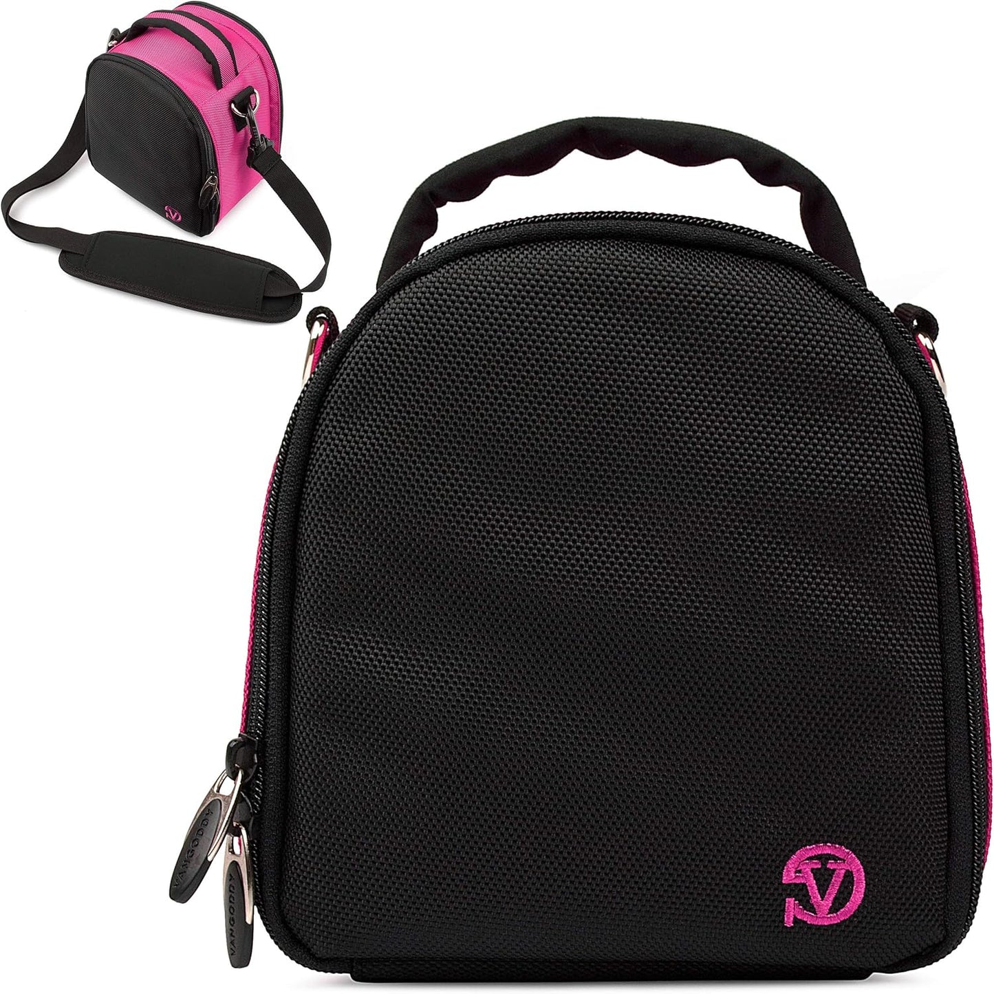 VanGoddy Laurel Magenta Carrying Case for Polaroid Cameras