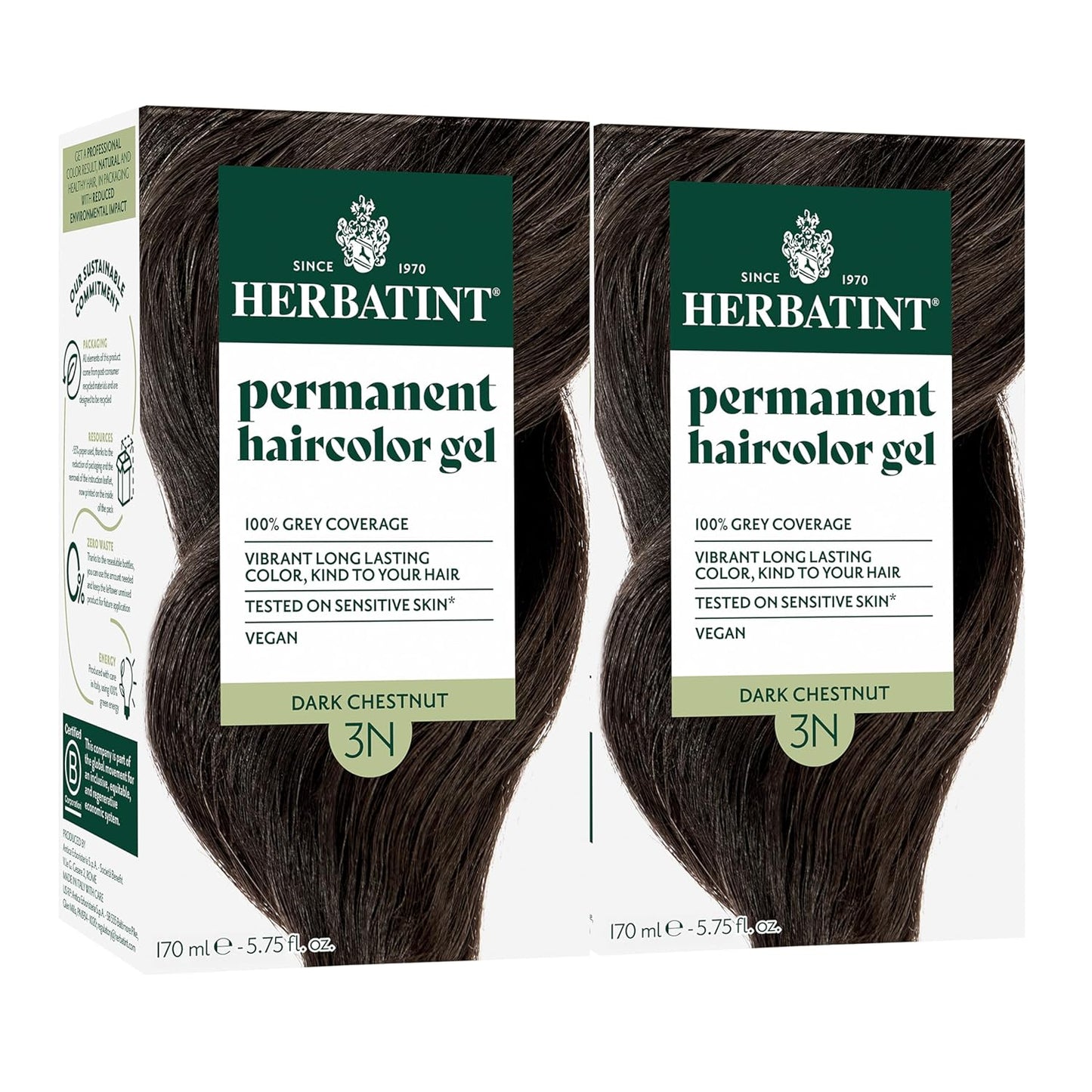 Herbatint Permanent Hair Dye 3N Dark Chestnut Review