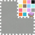 qqpp EVA Rubber 18 Tiles Interlocking Puzzle Foam Floor Mats - Baby