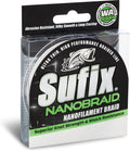 Sufix NanoBraid 4 lb Low-Vis Green - Smooth Lightweight Line