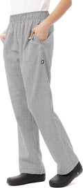 Chef Works Womens Essential Baggy Chef Pants - Lightweight Comfort