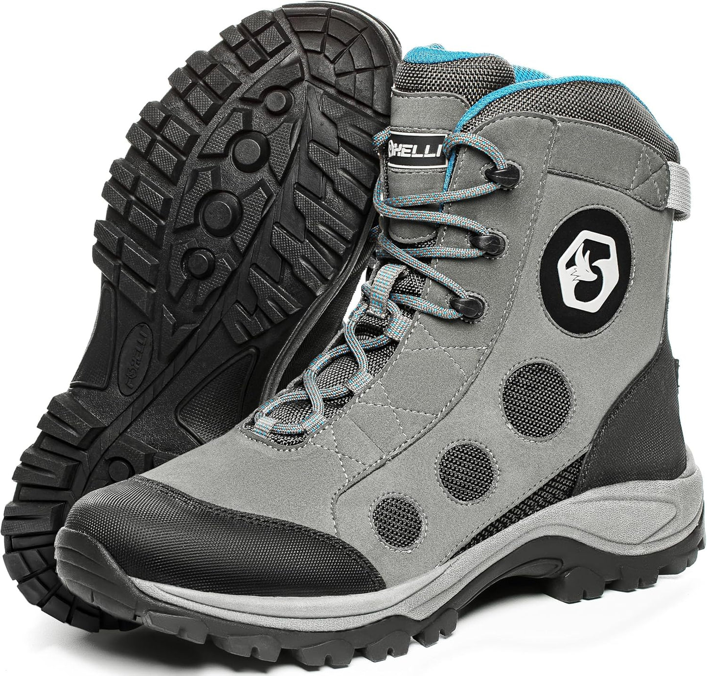 Foxelli Wading Boots for Men - Lightweight Fly Fishing Shoes