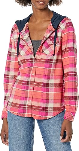 Legendary Whitetails Women's Lumber Jane Hooded Flannel Shirt Review