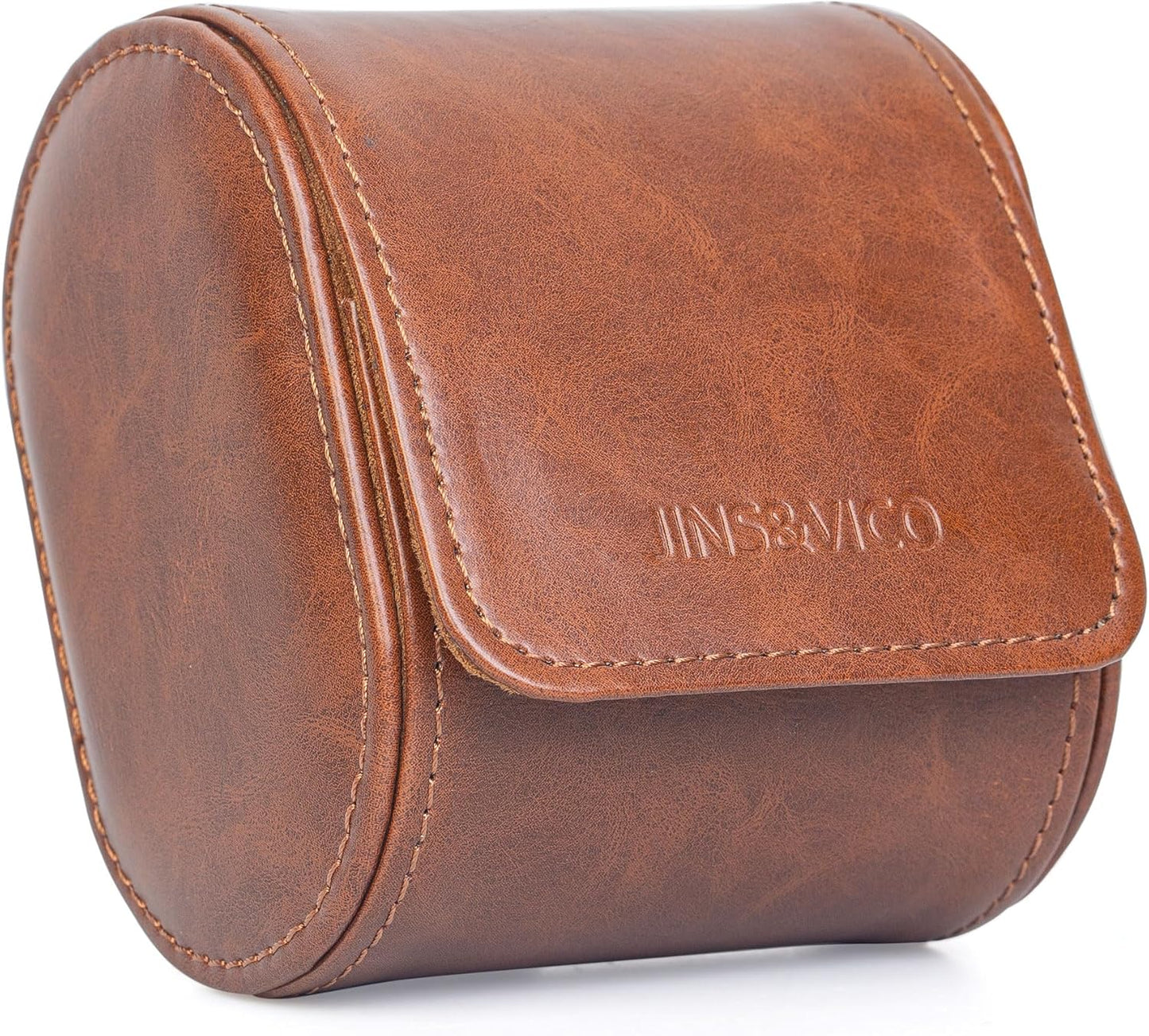 DOOMOOK Brown Watch Case: Luxe Protection & Display