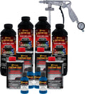 Custom Coat Safety Blue 1 Gallon Urethane Spray-On Truck Bed Liner Kit