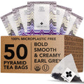 Earl Grey Creme Organic Tea Bags - 50 Compostable Sachets