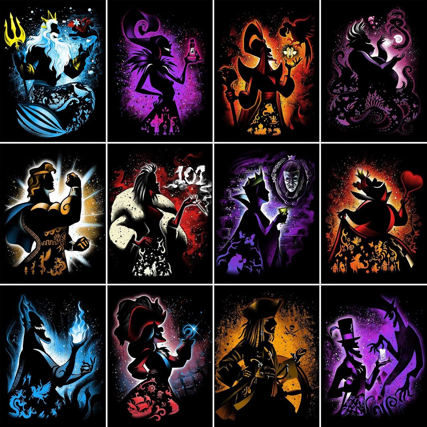 Youtheart 5D Full Drill Diamond Art Villains Painting Kit Review