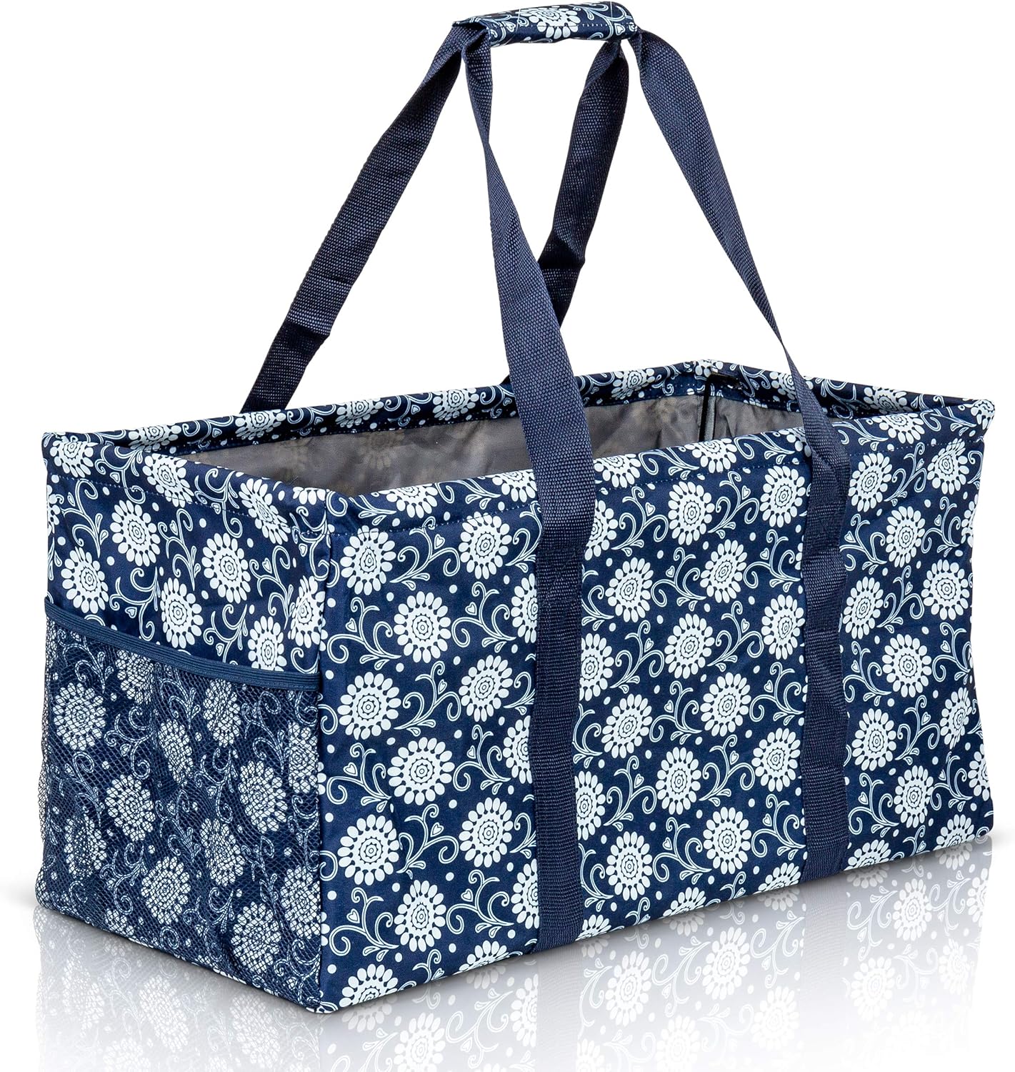 Extra Large Utility Tote Bag for Beach, Pool, and Storage