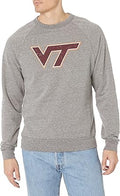 Blue 84 Tri-Blend Crewneck Sweatshirt Virginia Tech Hokies