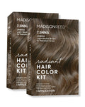 7.5NNA Light Neutral Brown Hair Color Kit - 2 Pack Radiant