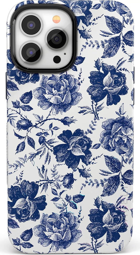 Casely iPhone 14 Pro Max Case - Rose to Fame Floral Design