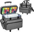 Teamoy Sewing Machine Case with Detachable Wheels - Rolling Tote