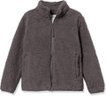 Girls Sherpa Fleece Full-Zip Jacket - Cozy Everyday Layer
