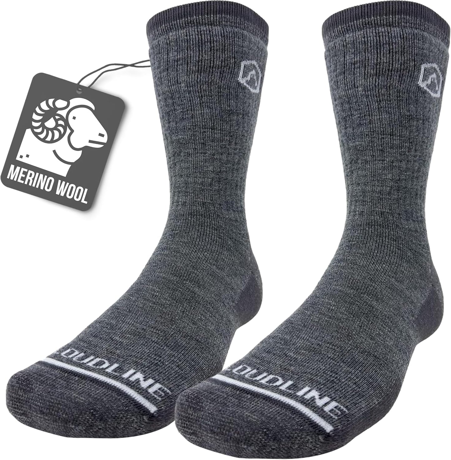 CloudLine Merino Wool Hiking Socks - Anti-Blister Cushion