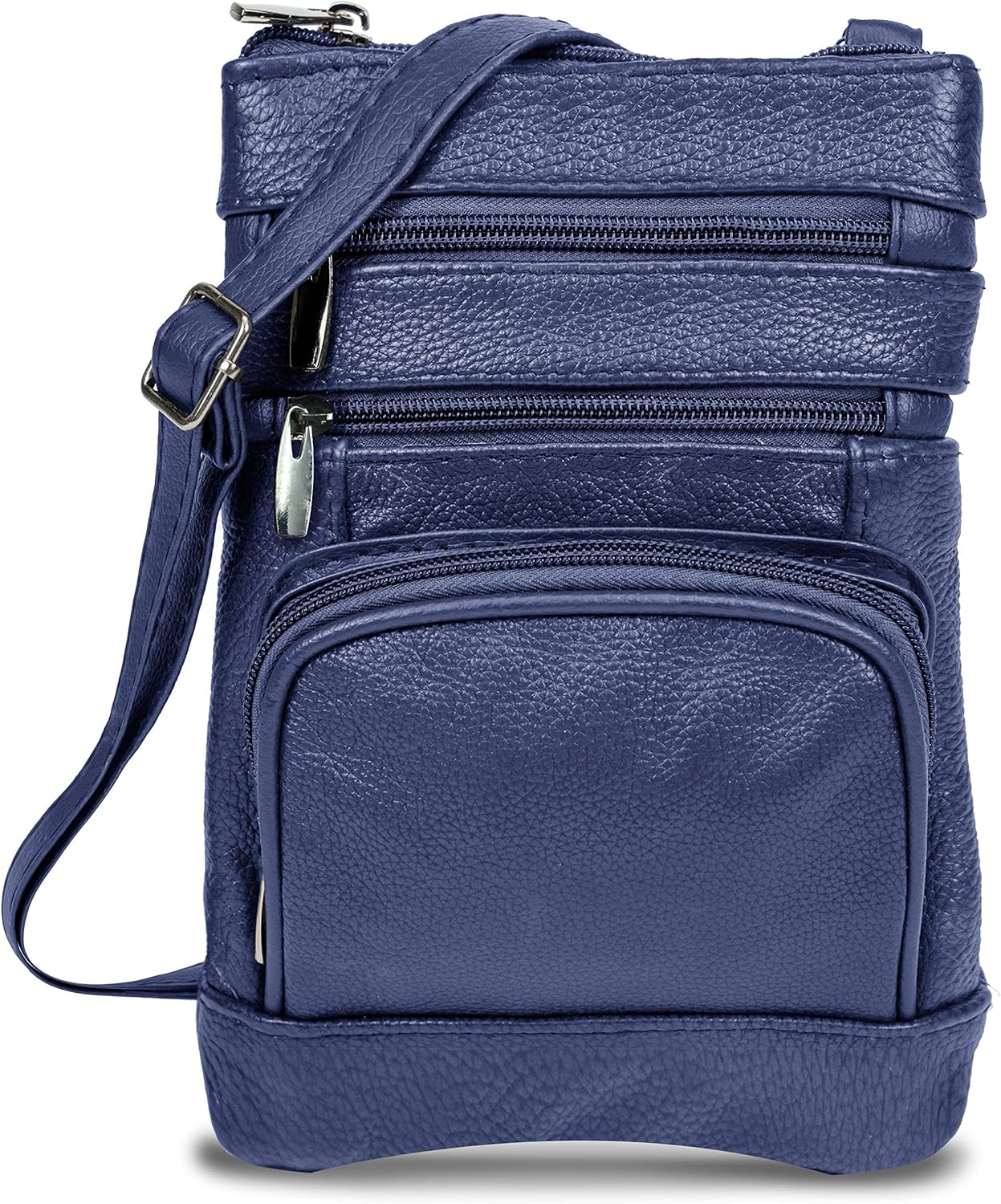 Krediz Leather Crossbody Purses for Women - Multi Pocket Design