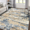 Area Rugs 8x10 Living Room Rug - Soft Washable Modern Abstract