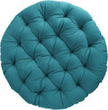 Sorra Home Tufted Papasan Cushion - Comfy Round Floor Pillow