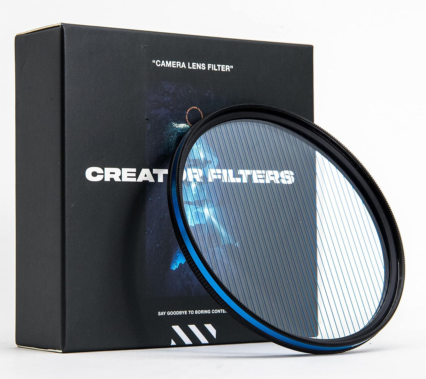 Anamorfake Blue Streak Special Effects Lens Filter for Creators