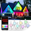 Permanent Outdoor Lights 50ft RGB Eave Lighting - App Controlled