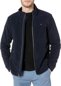Tommy Hilfiger Men's Classic Zip Front Polar Fleece (Style ZQNP)