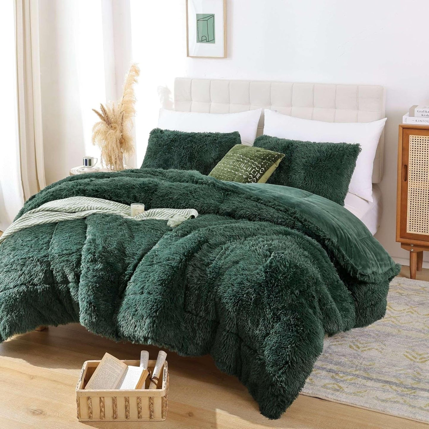 Smoofy Fluffy King Size Comforter Set for Ultimate Comfort