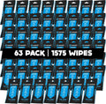 Fortress Car Interior Wipes (Pack of 63) - Travel Size Clean and Safe