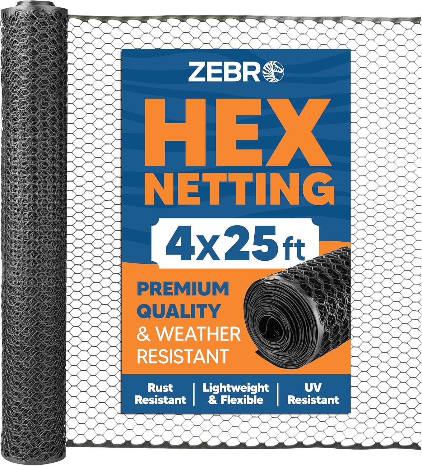 Plastic Hex Chicken Wire Mesh Garden Fence Roll for Versatile Use
